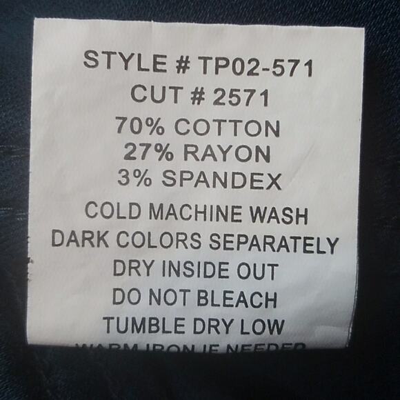 L.T.J. Letters to Juliet Navy High Waist Joggers Zip Cuff Rope Belt SZ S NWT - Picture 4 of 7